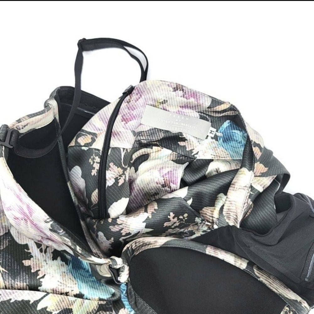 NEW PREEN by THORNTON BREGAZZI Runway Floral Silk Romantic Gothic Bustier Dress - Picture 8 of 8
